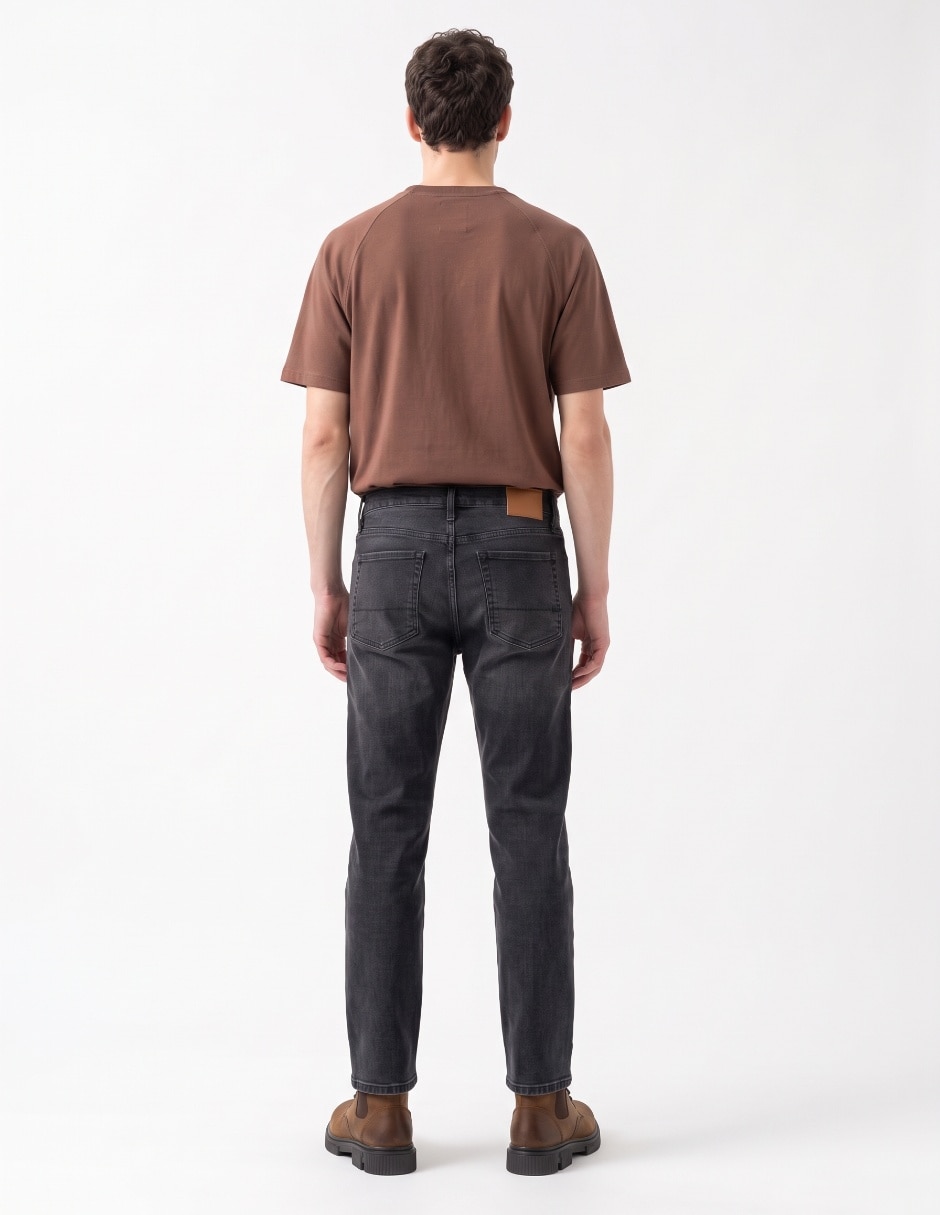 Jeans straight para hombre 2