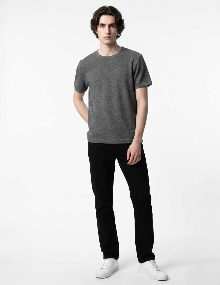 Playera cuello redondo para hombre 3