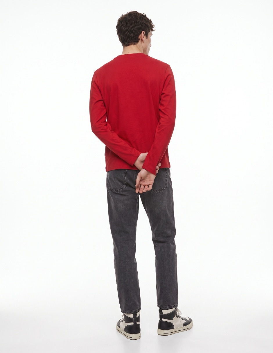 Playera mickey mouse cuello redondo para hombre 2