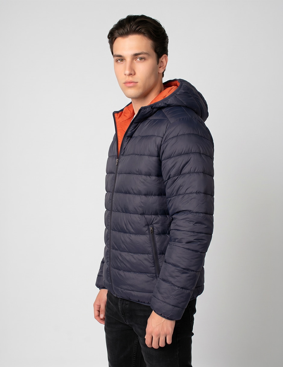 Chamarra capitonada aero reversible para hombre 2