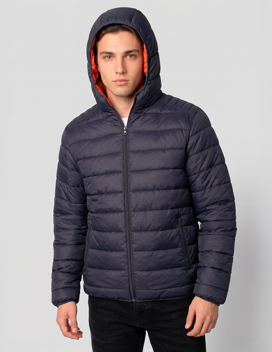 Chamarra capitonada aero reversible para hombre 4