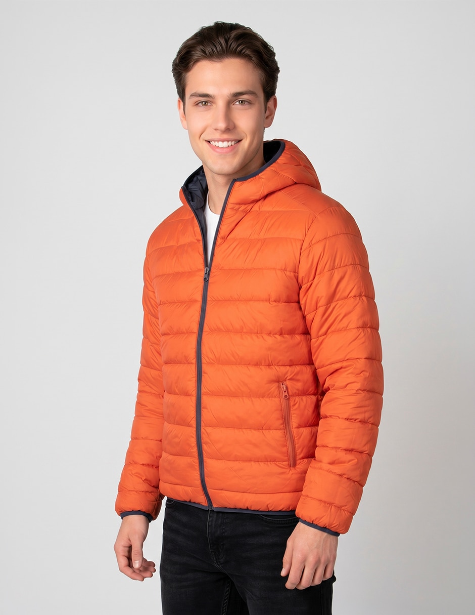Chamarra capitonada aero reversible para hombre 5