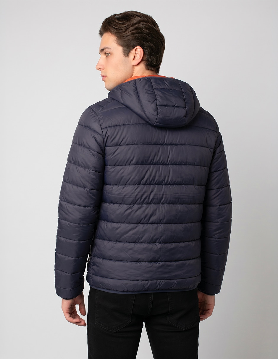 Chamarra capitonada aero reversible para hombre 6