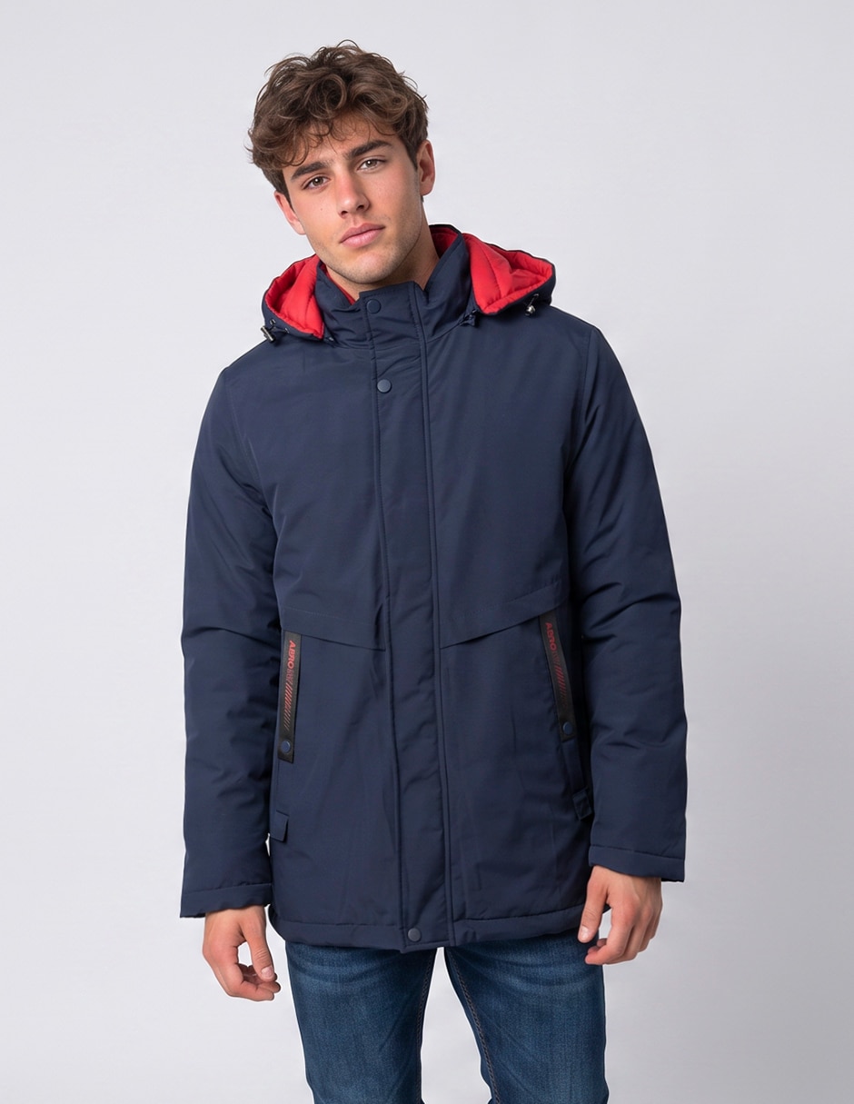 Chamarra cazadora reversible para hombre