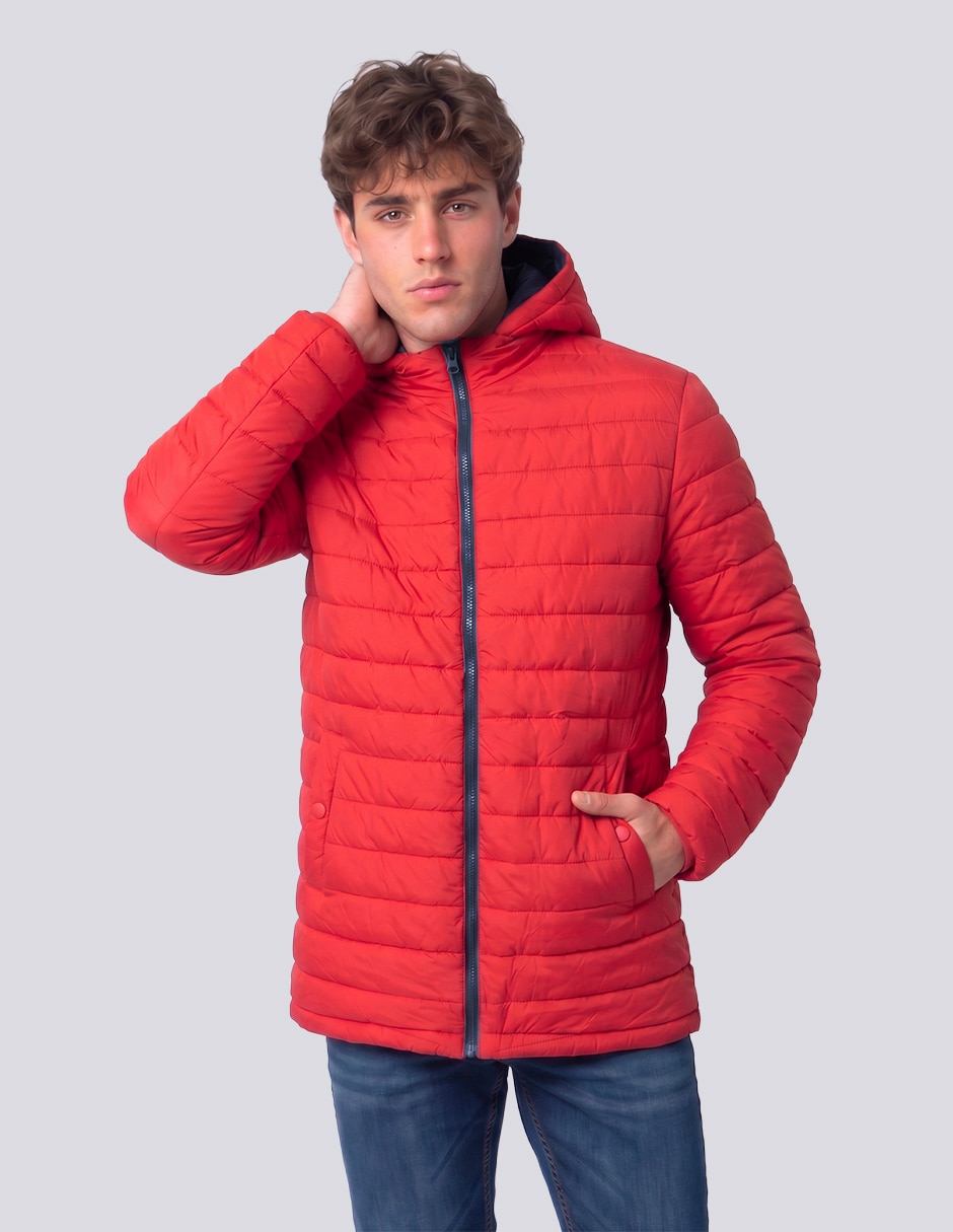 Chamarra cazadora reversible para hombre 6