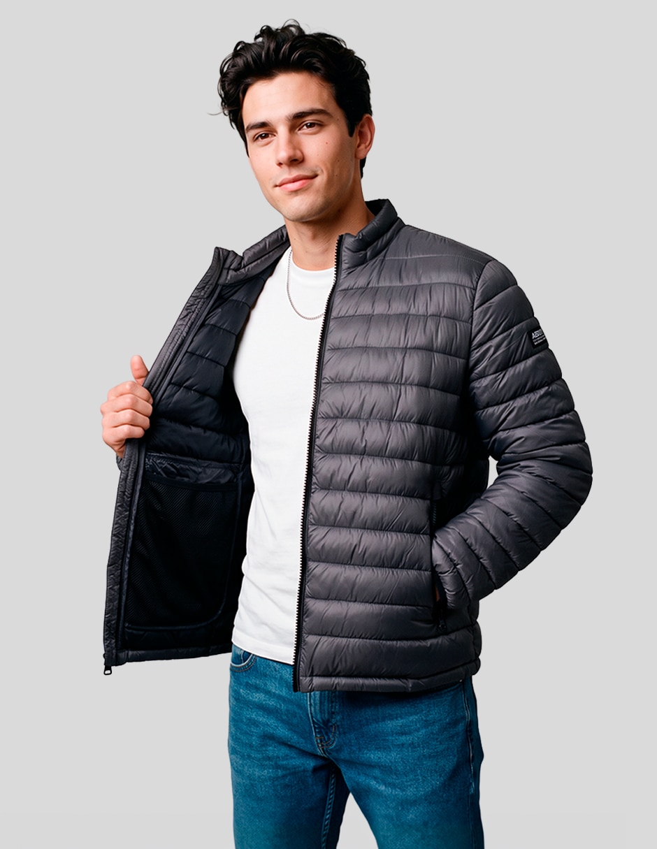 Chamarra capitonada para hombre 2