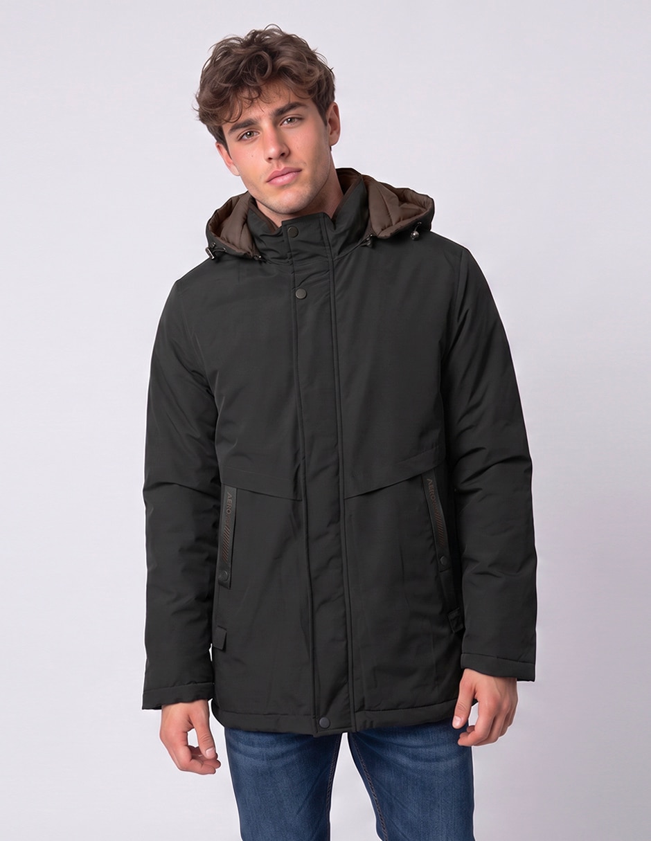 Chamarra cazadora reversible para hombre 1