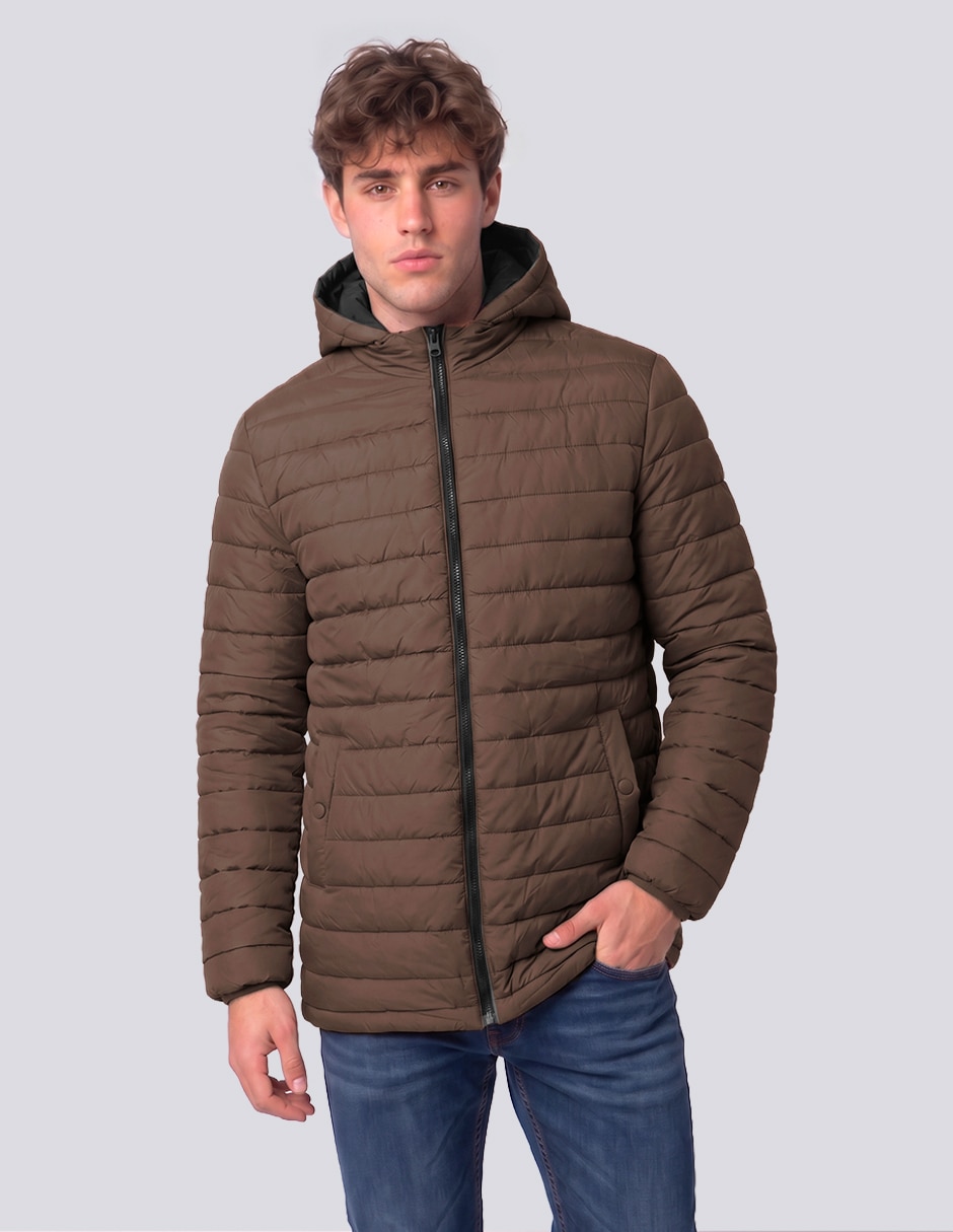 Chamarra cazadora reversible para hombre 4