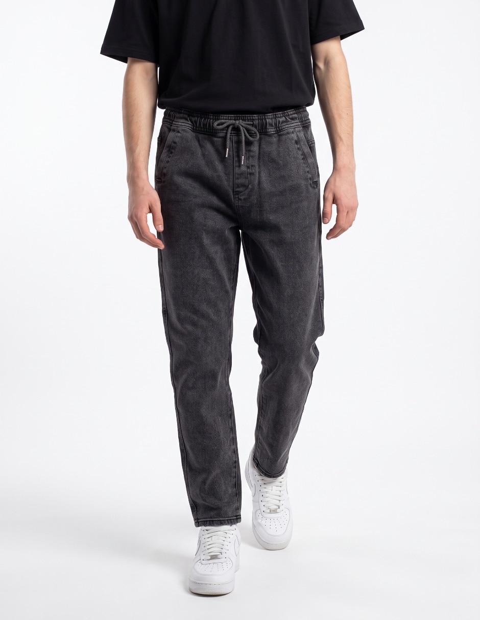 Jeans jogger con bolsillos para hombre Jeans jogger con bolsillos para hombre