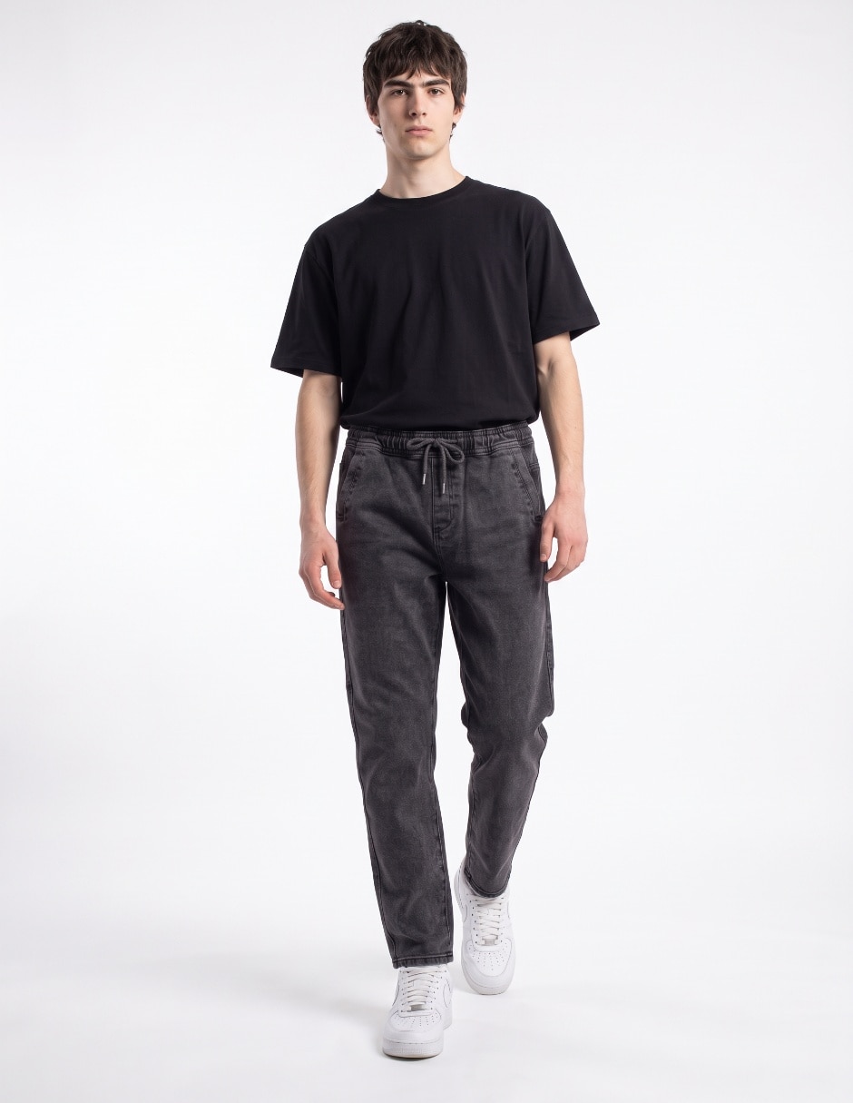Jeans jogger con bolsillos para hombre 3