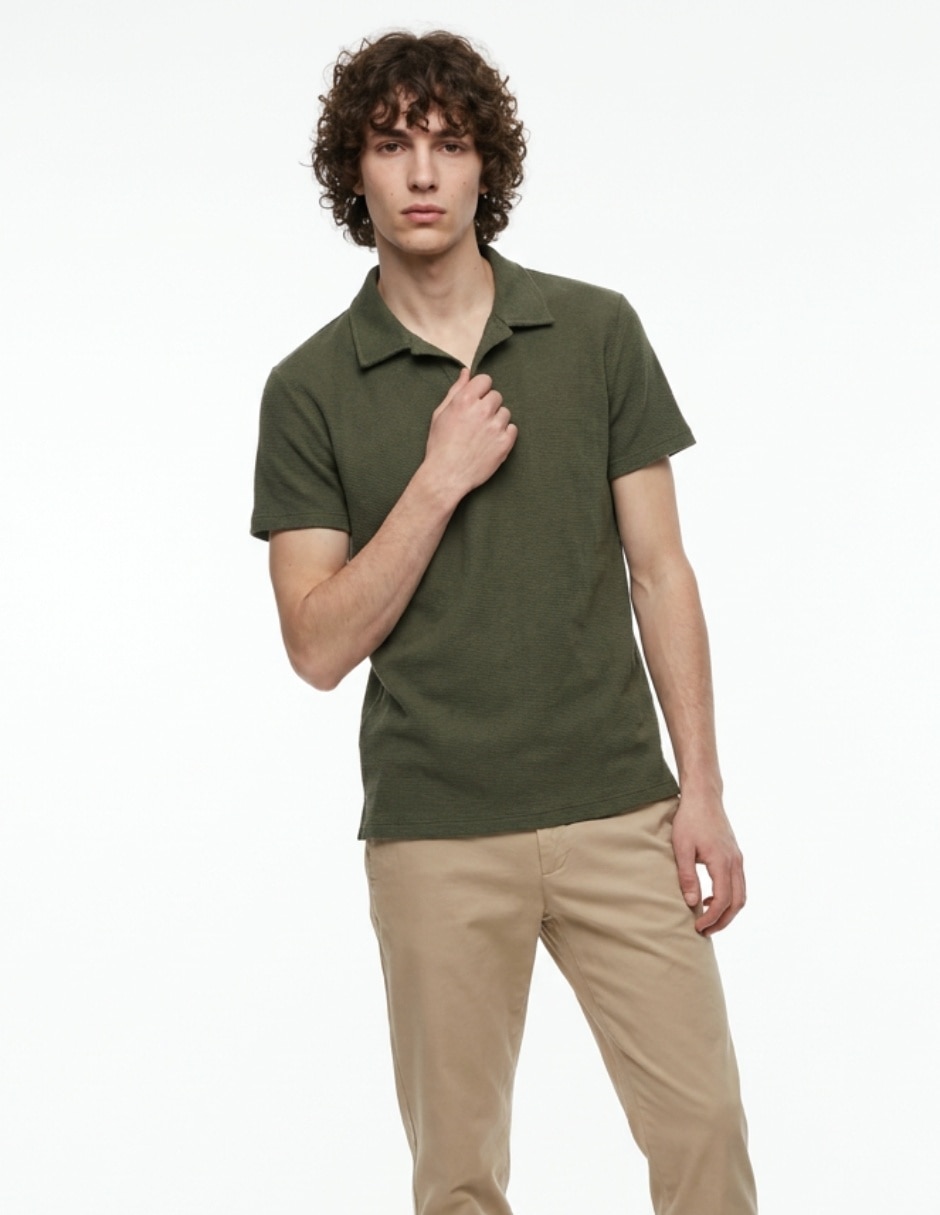 Playera tipo polo para hombre 1