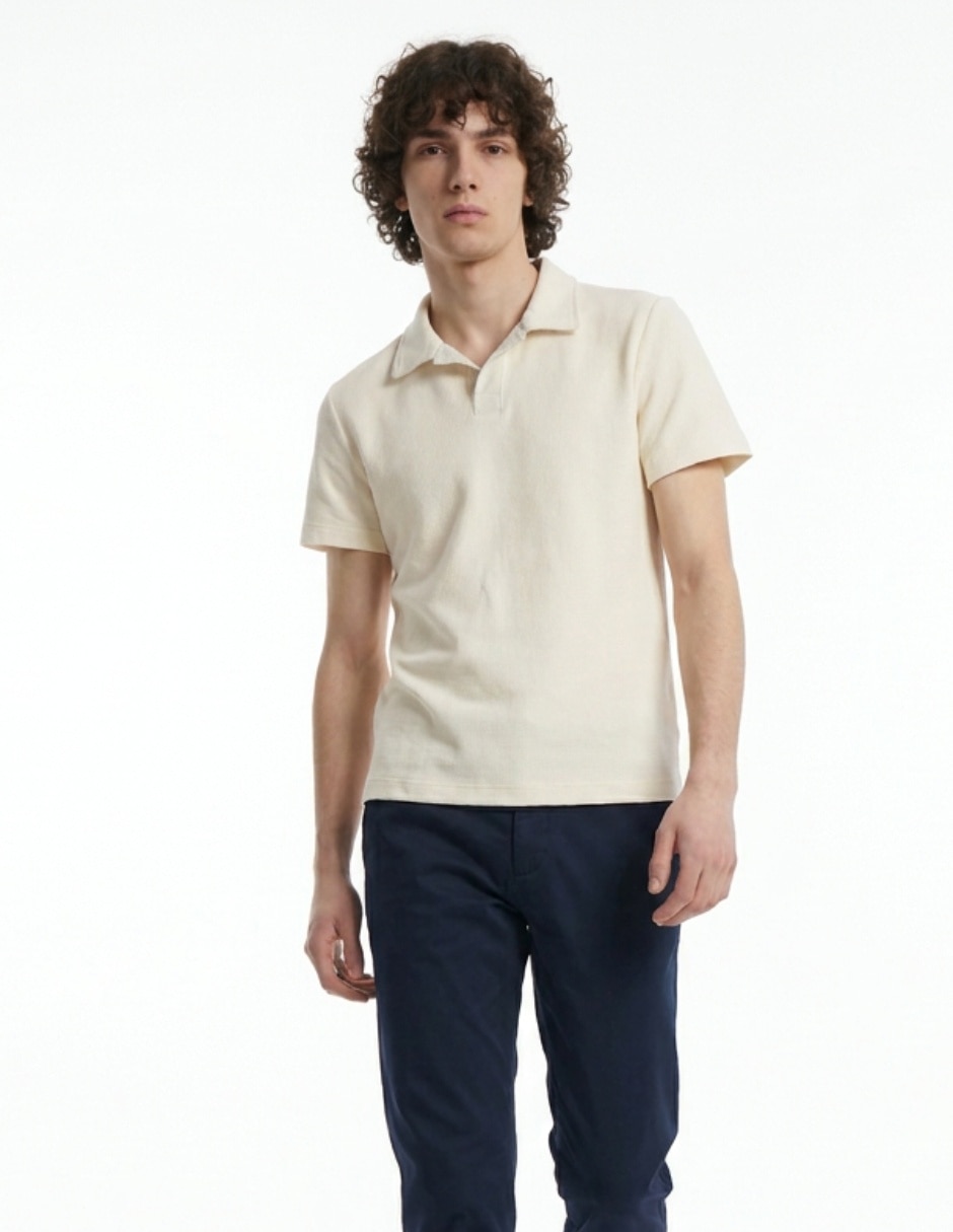 Playera tipo polo para hombre