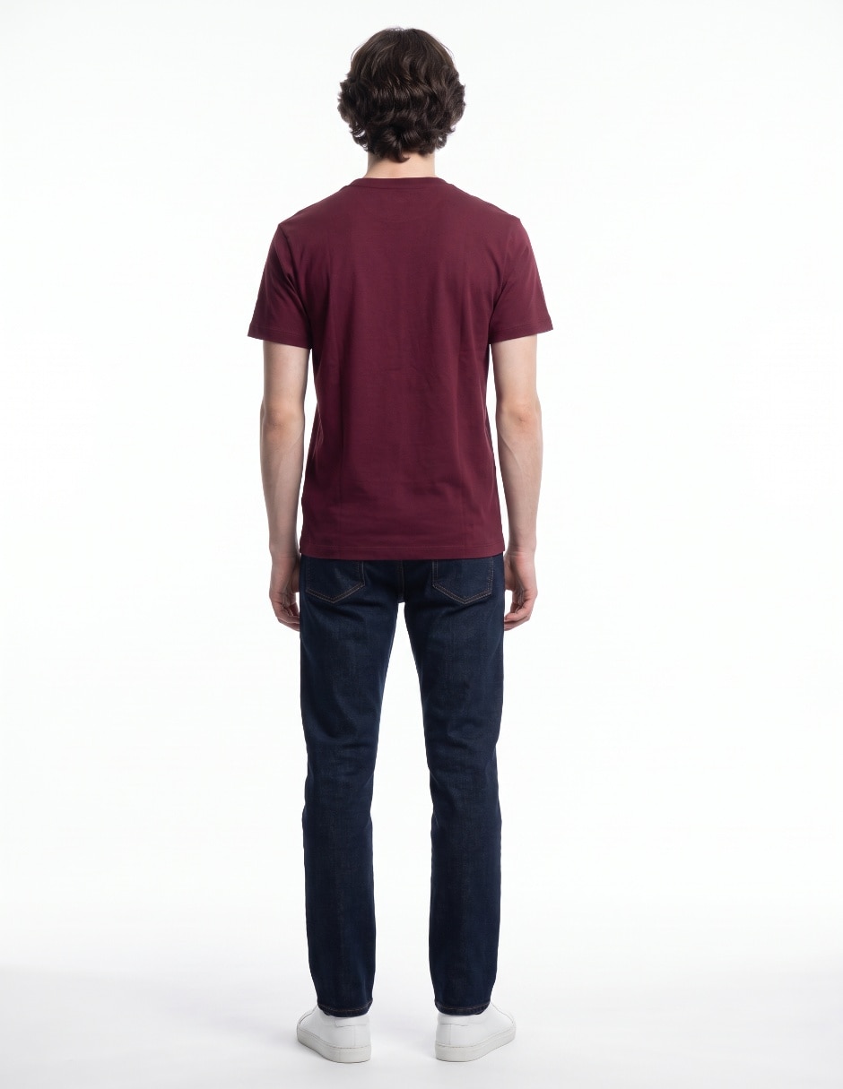 Playera cuello redondo para hombre 2