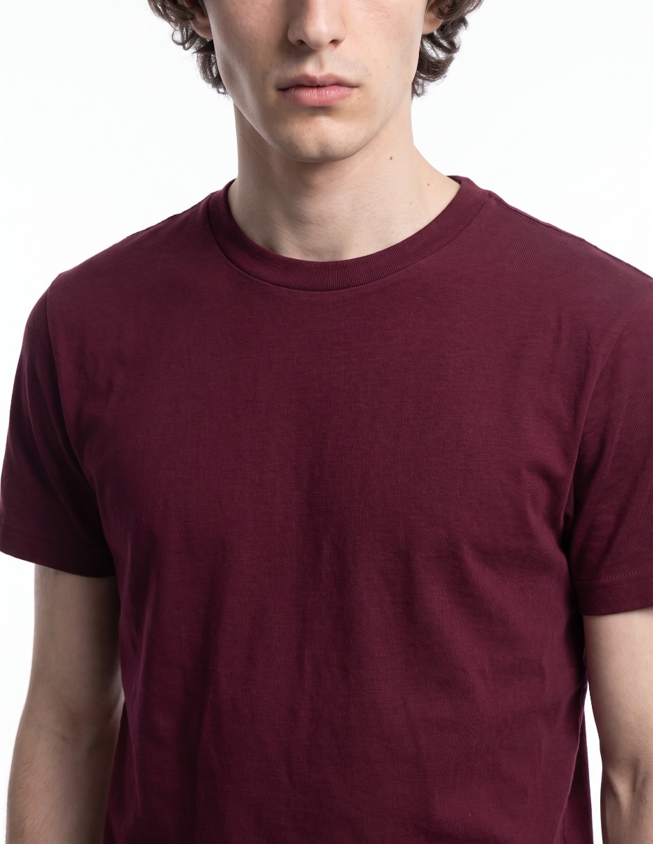 Playera cuello redondo para hombre 4