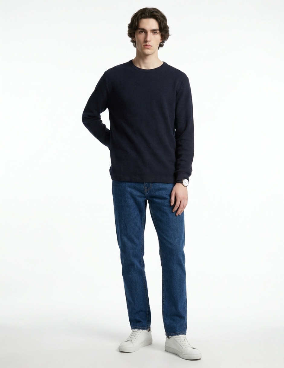 Playera cuello redondo para hombre 3