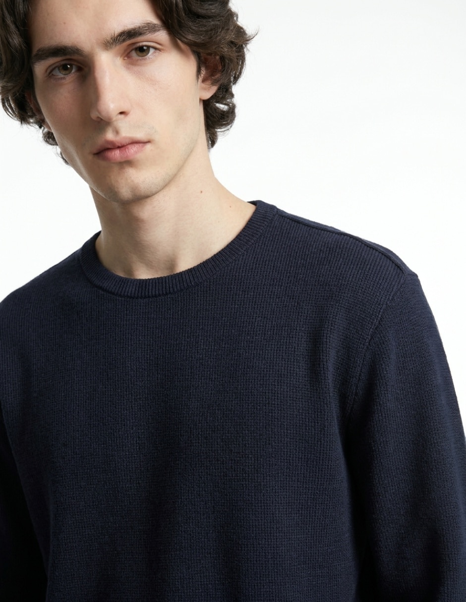 Playera cuello redondo para hombre 4
