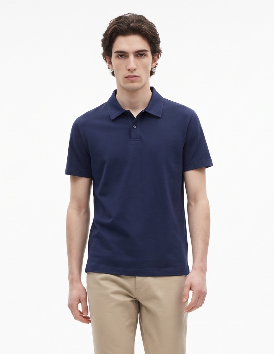 Playera tipo polo para hombre