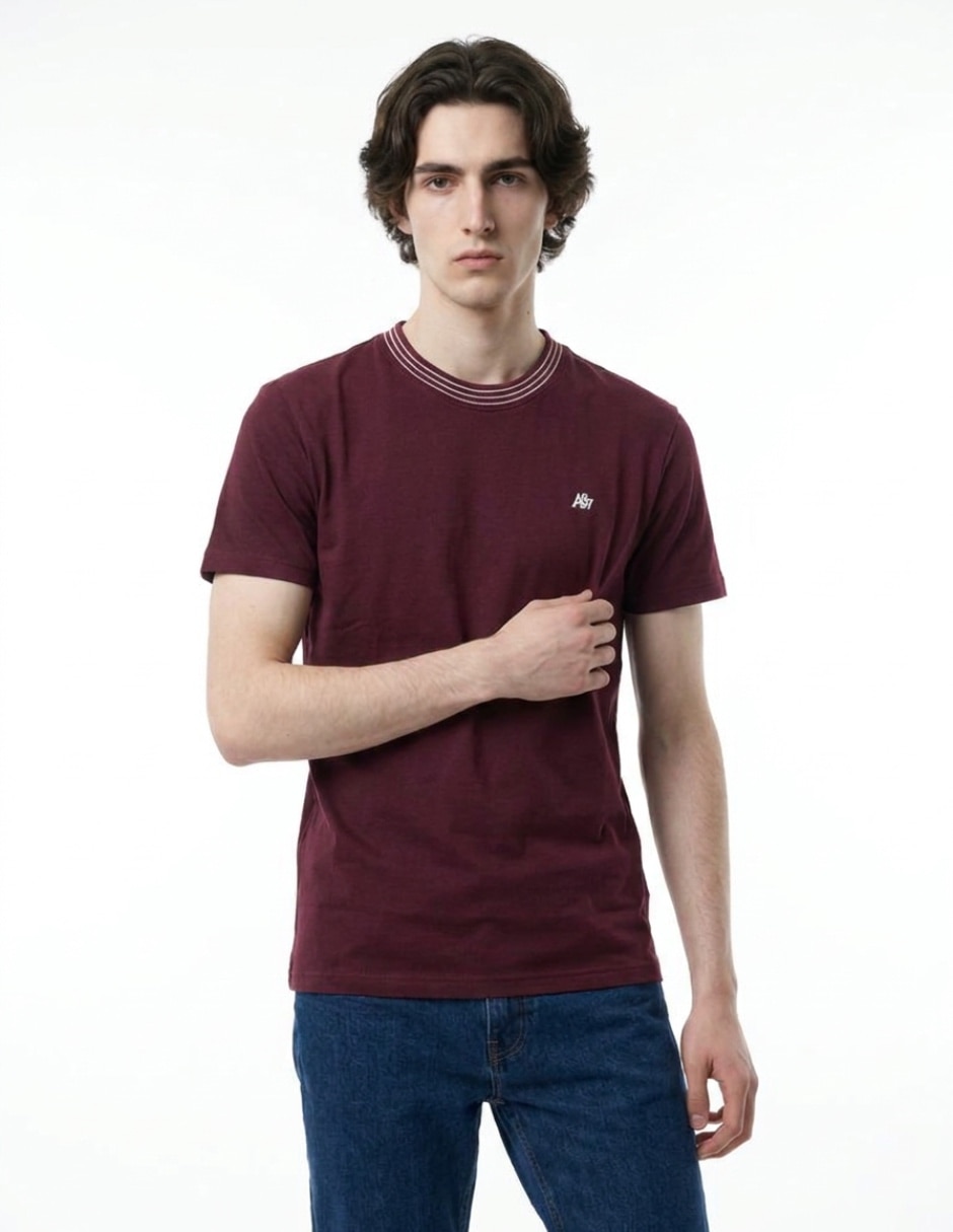 Playera cuello redondo para hombre 1