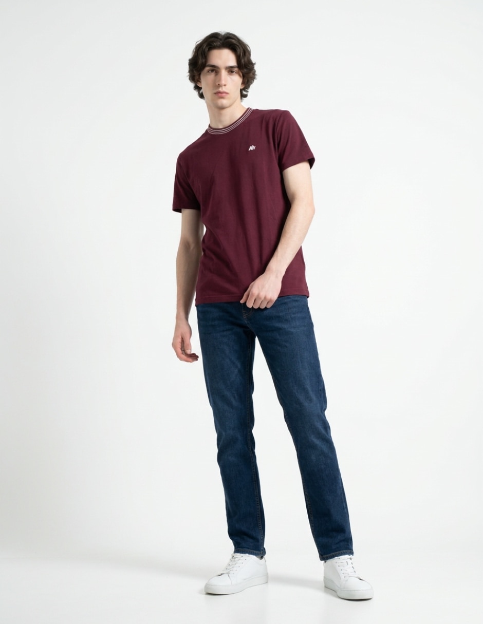 Playera cuello redondo para hombre 3