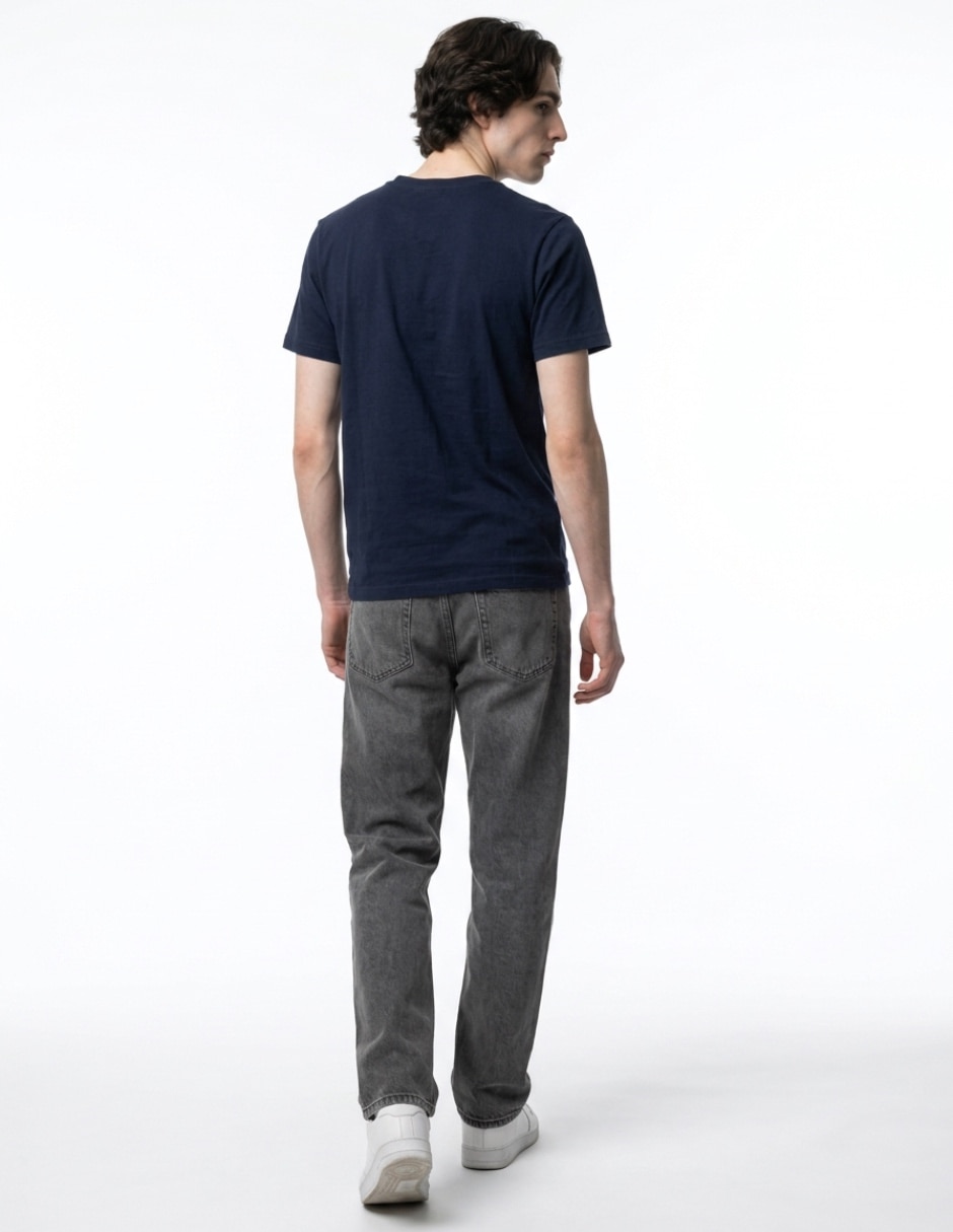 Playera cuello redondo para hombre 2